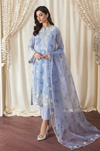 Carica l'immagine nel visualizzatore Galleria,EMBROIDERED PRINTED CHIFFON UF-409