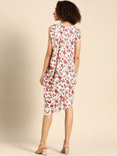 Carica l'immagine nel visualizzatore Galleria,Asymmetric one side cowl Dress