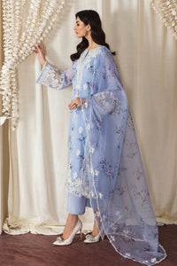 EMBROIDERED PRINTED CHIFFON UF-409