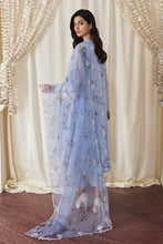 Laden Sie das Bild in den Galerie-Viewer, EMBROIDERED PRINTED CHIFFON UF-409