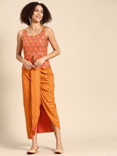 Load image into Gallery viewer, Dhoti Skirt with Long peplum top