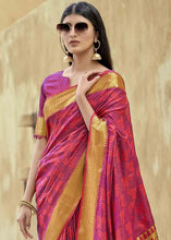 Load image into Gallery viewer, Shades Of Pink Woven Banarasi Silk Saree
