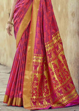 Load image into Gallery viewer, Shades Of Pink Woven Banarasi Silk Saree