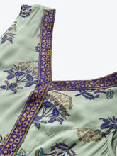 Load image into Gallery viewer, Overlap neck Jumpsuit with low crotch dhoti