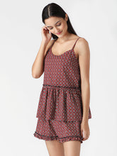 Load image into Gallery viewer, Frill Speghetti and Shorts Set