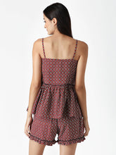 Load image into Gallery viewer, Frill Speghetti and Shorts Set