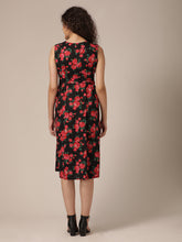 Load image into Gallery viewer, Overlap Yoke Midi Dress