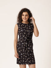 Load image into Gallery viewer, Front tie shift dress