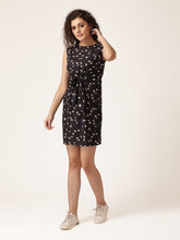 Load image into Gallery viewer, Front tie shift dress