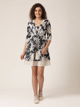Load image into Gallery viewer, Two layer Short collar Dress