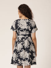 Load image into Gallery viewer, Front tie with placket mini dress