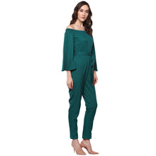 Load image into Gallery viewer, Off shoulder long jumpsuit