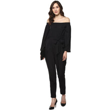 Load image into Gallery viewer, Off shoulder long jumpsuit
