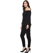 Load image into Gallery viewer, Off shoulder long jumpsuit