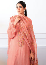Load image into Gallery viewer, Salmon Pink Designer Woven Viscose Organza Salwar Suit with Embroidery work: Top Pick
