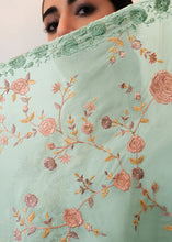 Load image into Gallery viewer, Baby Blue Designer Woven Viscose Organza Salwar Suit with Embroidery work: Top Pick