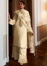 Carica l'immagine nel visualizzatore Galleria,Parchment White Designer Woven Viscose Organza Salwar Suit with Embroidery work: Top Pick