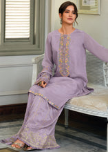 Load image into Gallery viewer, Pastel Purple Designer Woven Viscose Organza Salwar Suit with Embroidery work: Top Pick