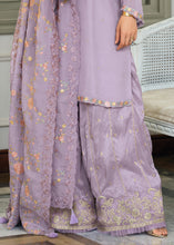 Load image into Gallery viewer, Pastel Purple Designer Woven Viscose Organza Salwar Suit with Embroidery work: Top Pick