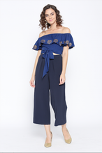 Load image into Gallery viewer, Off shoulder top with criss cross tie up