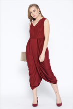 Load image into Gallery viewer, Front pleat Dhoti style jumpsuit
