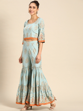 Load image into Gallery viewer, Crop top with sharara