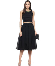 Load image into Gallery viewer, Flare Midi skirt