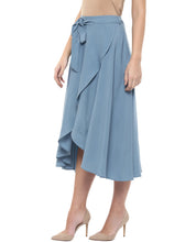 Load image into Gallery viewer, Overlap midi skirt