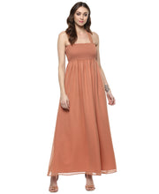 Load image into Gallery viewer, Smocking yoke Maxi gown