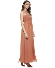 Load image into Gallery viewer, Smocking yoke Maxi gown