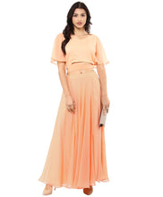 Load image into Gallery viewer, Flare maxi Skirt
