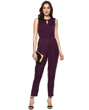 Load image into Gallery viewer, Overlap full length Jumpsuit