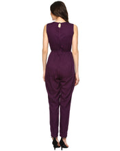 Load image into Gallery viewer, Overlap full length Jumpsuit