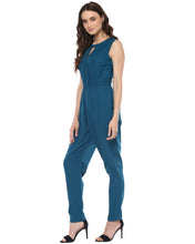 Load image into Gallery viewer, Overlap full length Jumpsuit