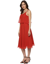 Load image into Gallery viewer, Flare yoke midid dress