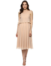 Load image into Gallery viewer, Flare yoke midid dress