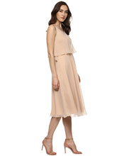 Load image into Gallery viewer, Flare yoke midid dress