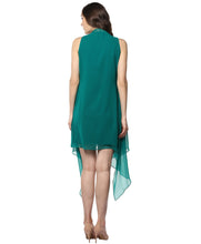 Load image into Gallery viewer, Shrug drape short Dress