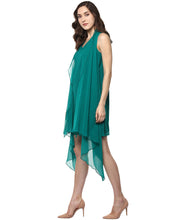 Load image into Gallery viewer, Shrug drape short Dress