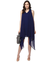 Load image into Gallery viewer, Shrug drape short Dress