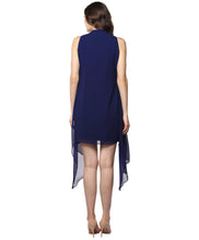 Load image into Gallery viewer, Shrug drape short Dress