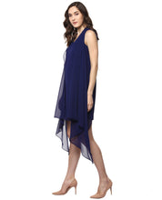 Load image into Gallery viewer, Shrug drape short Dress