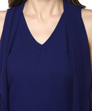 Load image into Gallery viewer, Shrug drape short Dress
