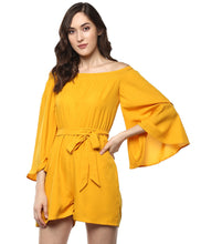 Load image into Gallery viewer, Off Shoulder Short Playsuit