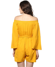 Load image into Gallery viewer, Off Shoulder Short Playsuit