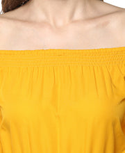 Load image into Gallery viewer, Off Shoulder Short Playsuit
