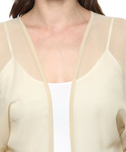 Load image into Gallery viewer, Front Open Fringe Lace Shrug