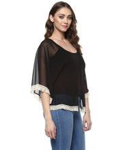 Load image into Gallery viewer, Front Open Fringe Lace Shrug