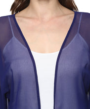 Load image into Gallery viewer, Front Open Fringe Lace Shrug