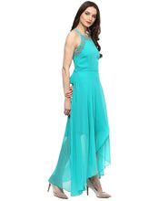 Load image into Gallery viewer, Overlap Maxi Dress With Deep Back